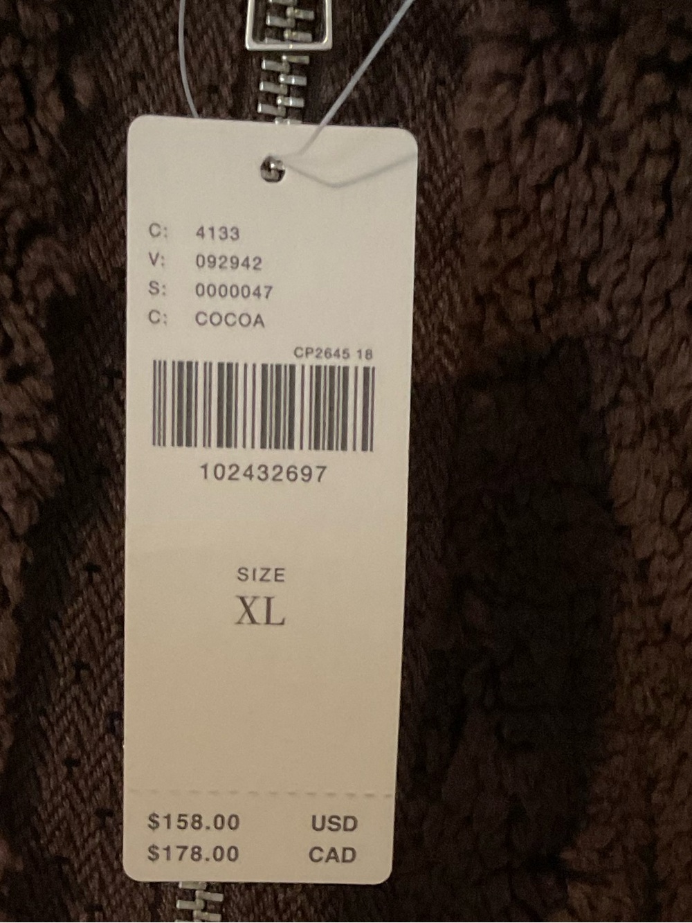 Anthropologie Pilcro Textured Faux Fur Jacket - Picture 3 of 6